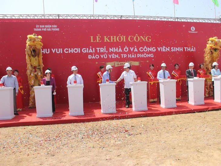 Mise en chantier d’un complexe de loisir et d’un parc écologique à Hai Phong - ảnh 1